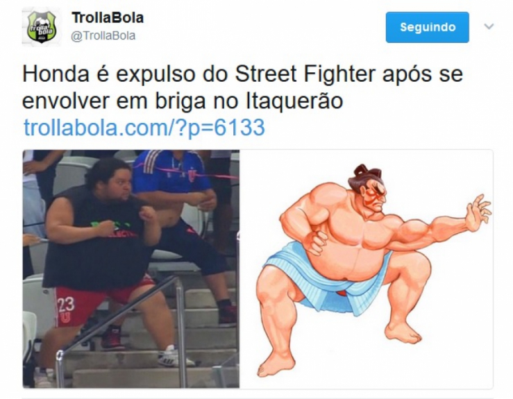 Torcedor da La U chamou corintianos para briga e viralizou na web