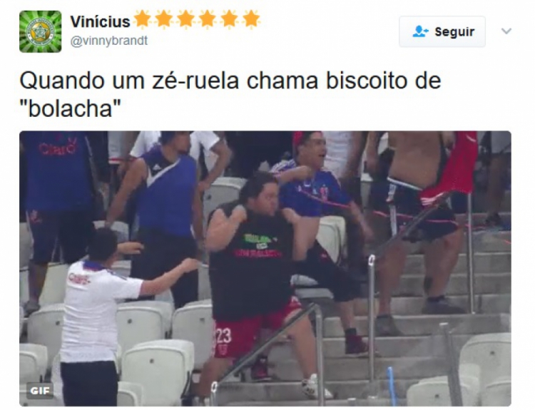 Torcedor da La U chamou corintianos para briga e viralizou na web