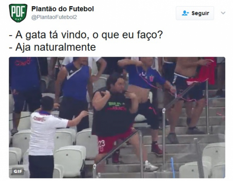 Torcedor da La U chamou corintianos para briga e viralizou na web