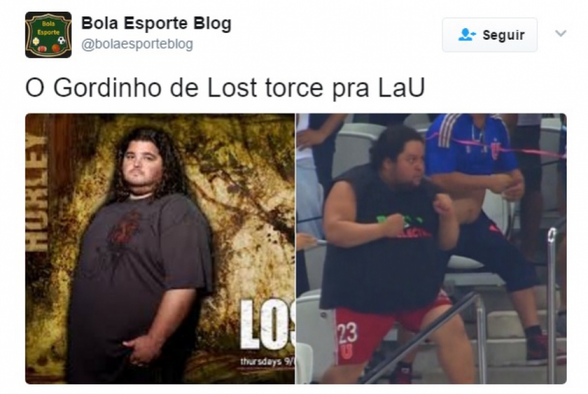 Torcedor da La U chamou corintianos para briga e viralizou na web