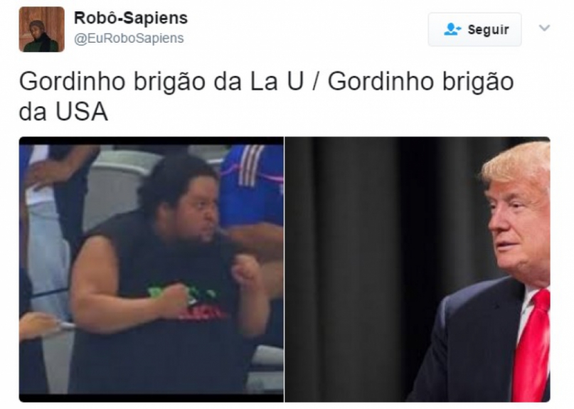 Torcedor da La U chamou corintianos para briga e viralizou na web