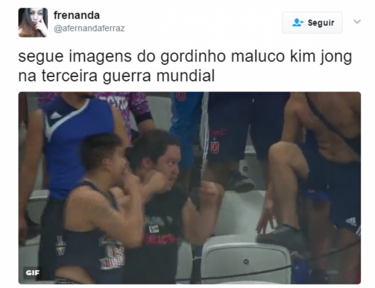 Torcedor da La U chamou corintianos para briga e viralizou na web
