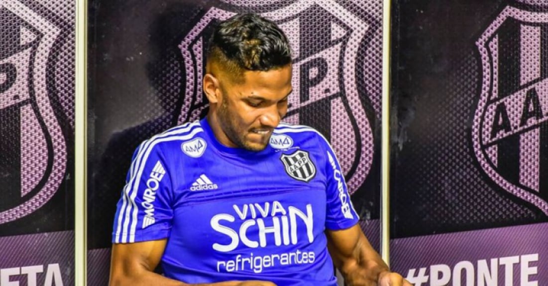 Yago participa de coletiva antes de duelo contra o Santos, pelas quartas de final do Paulista (Foto: Fabio Leoni/ PontePress)