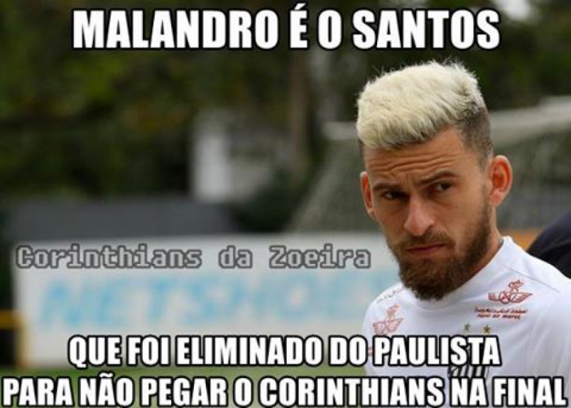 Santos sofreu com as zoações após ser eliminado do Paulistão pela Ponte Preta
