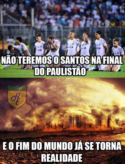 Santos sofreu com as zoações após ser eliminado do Paulistão pela Ponte Preta