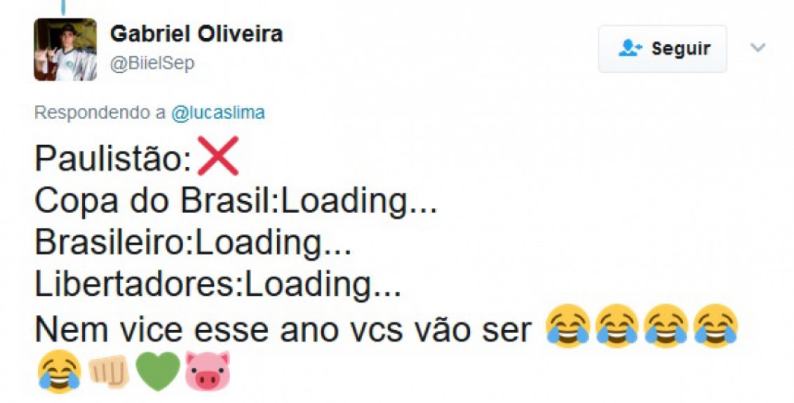 Lucas Lima sofreu com as cutucadas dos palmeirenses após o Santos ser eliminado pela Ponte Preta