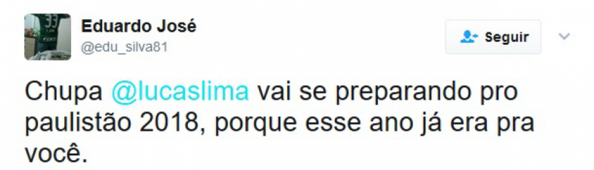 Lucas Lima sofreu com as cutucadas dos palmeirenses após o Santos ser eliminado pela Ponte Preta