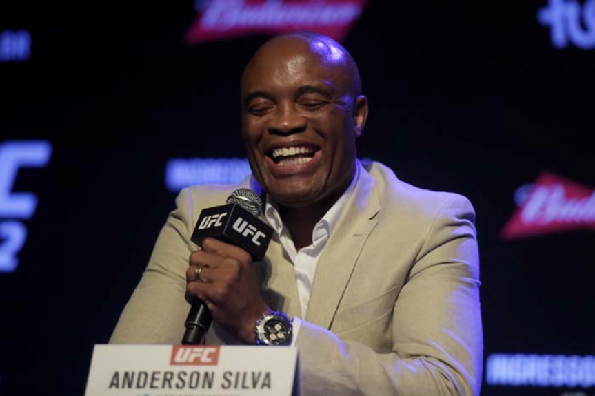 José Aldo, Anderson Silva e Max Holloway participaram de coletiva de imprensa do UFC Rio