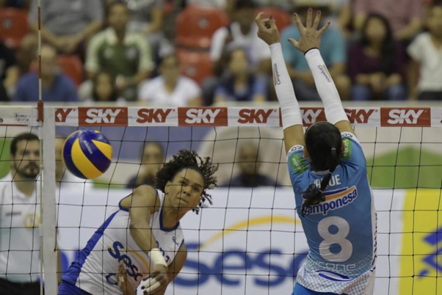 SUPERLIGA FEMININA 16/17: Rexona-Sesc vence Camponesa/Minas e está na final