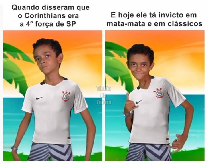 Torcedores do Corinthians não perdoaram os são paulinos após a vitória pela semifinal do Paulistão