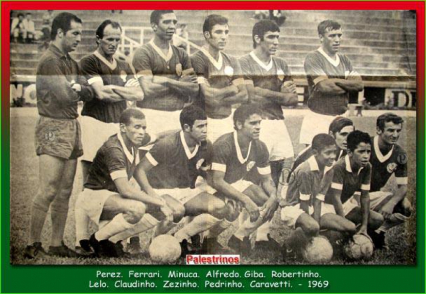 Palmeiras - início - 1969