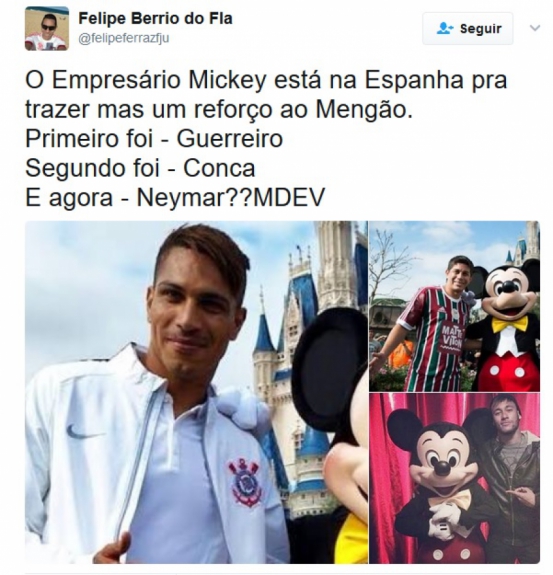 Flamenguistas se animaram com possível contratação de Neymar no futuro e já fizeram planos