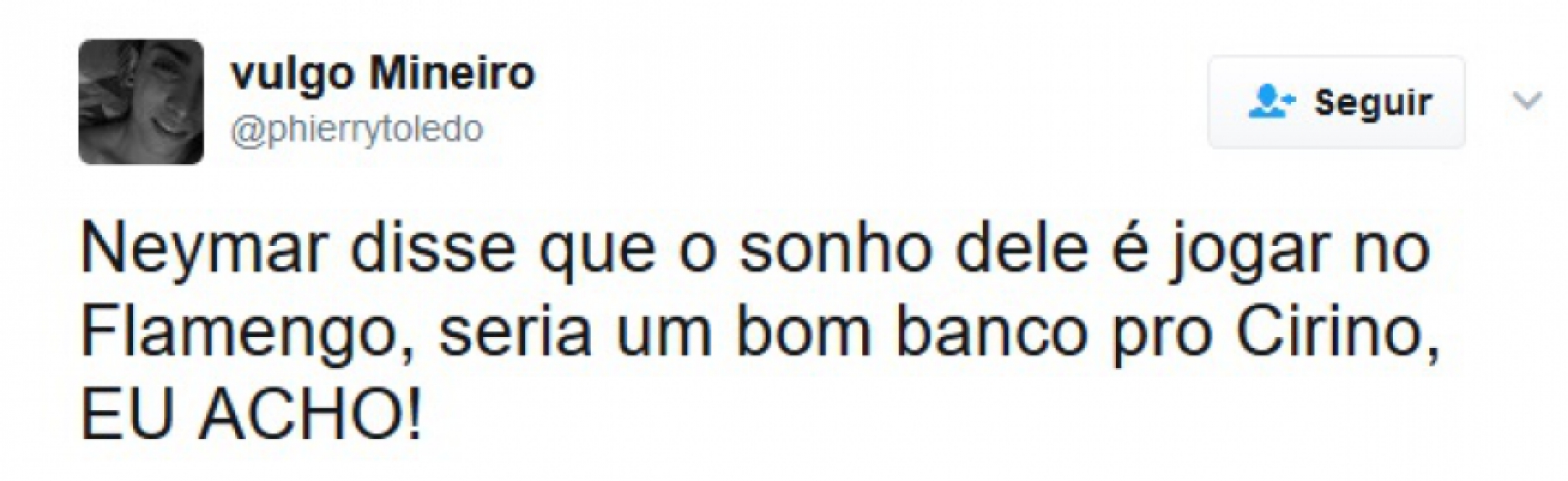 Flamenguistas se animaram com possível contratação de Neymar no futuro e já fizeram planos