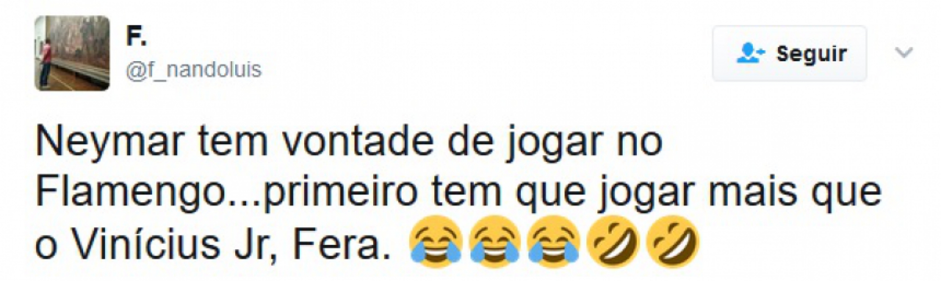 Flamenguistas se animaram com possível contratação de Neymar no futuro e já fizeram planos
