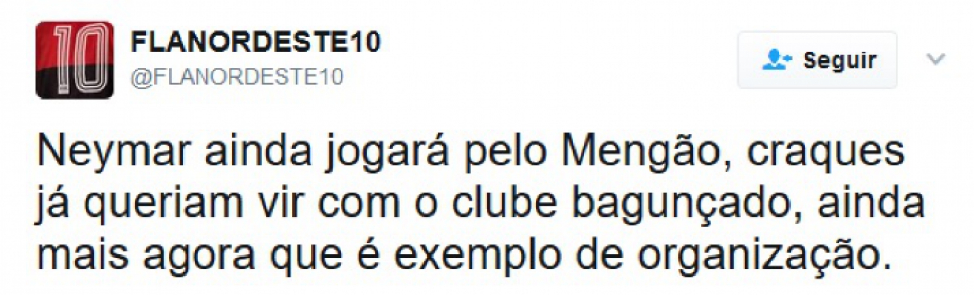 Flamenguistas se animaram com possível contratação de Neymar no futuro e já fizeram planos