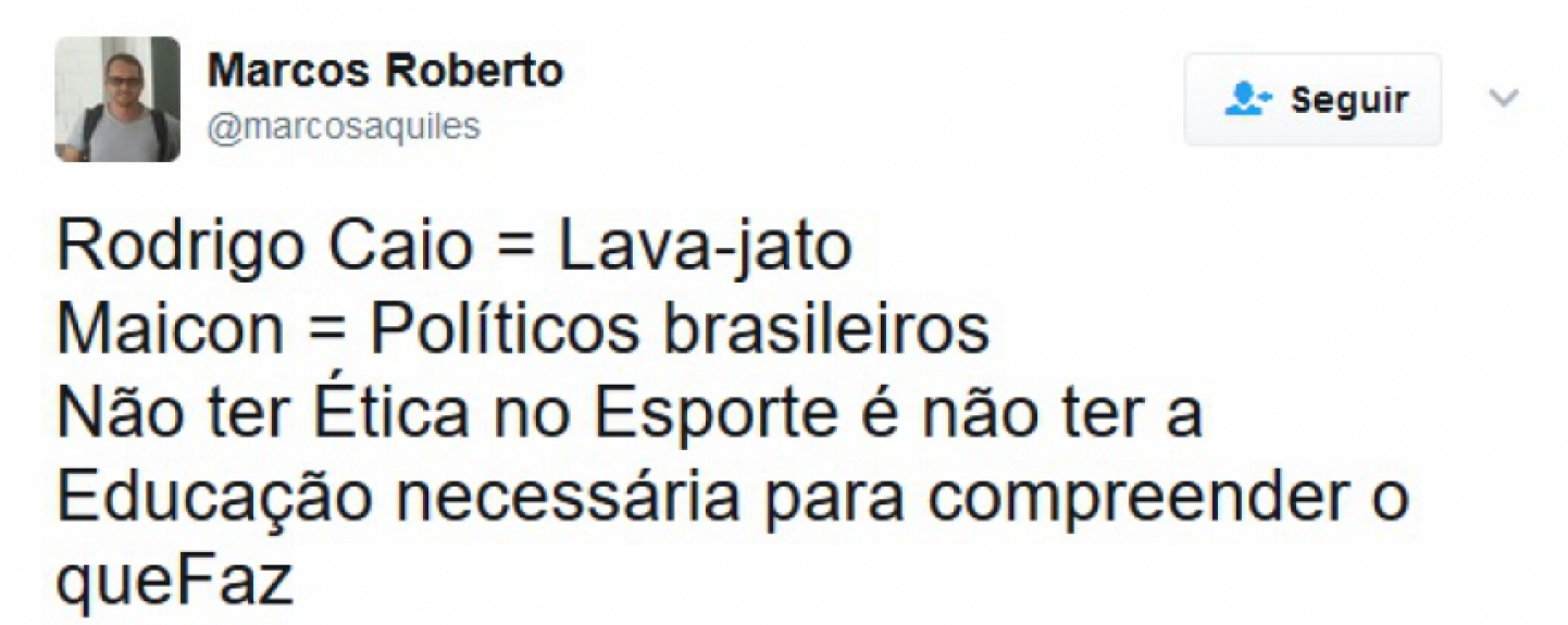 Maicon polemizou ao responder sobre atitude do seu companheiro de zaga. Declaração gerou críticas, elogios e piadas