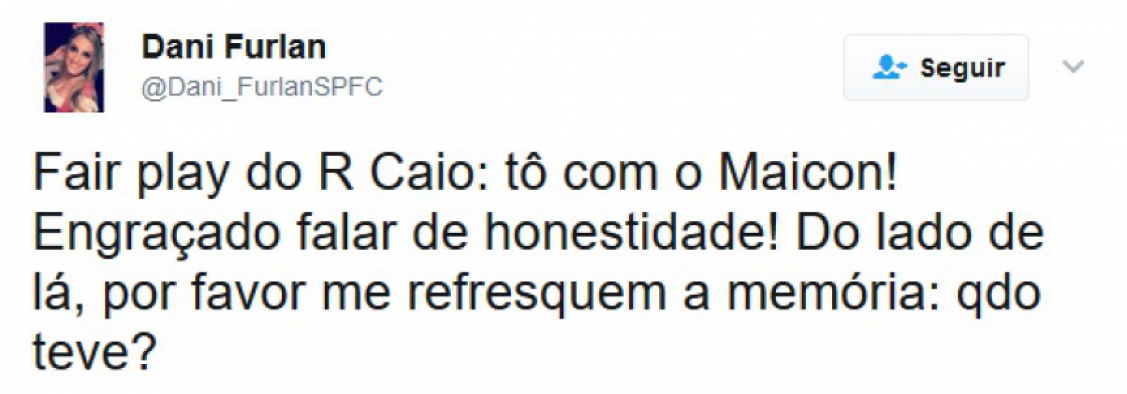 Maicon polemizou ao responder sobre atitude do seu companheiro de zaga. Declaração gerou críticas, elogios e piadas