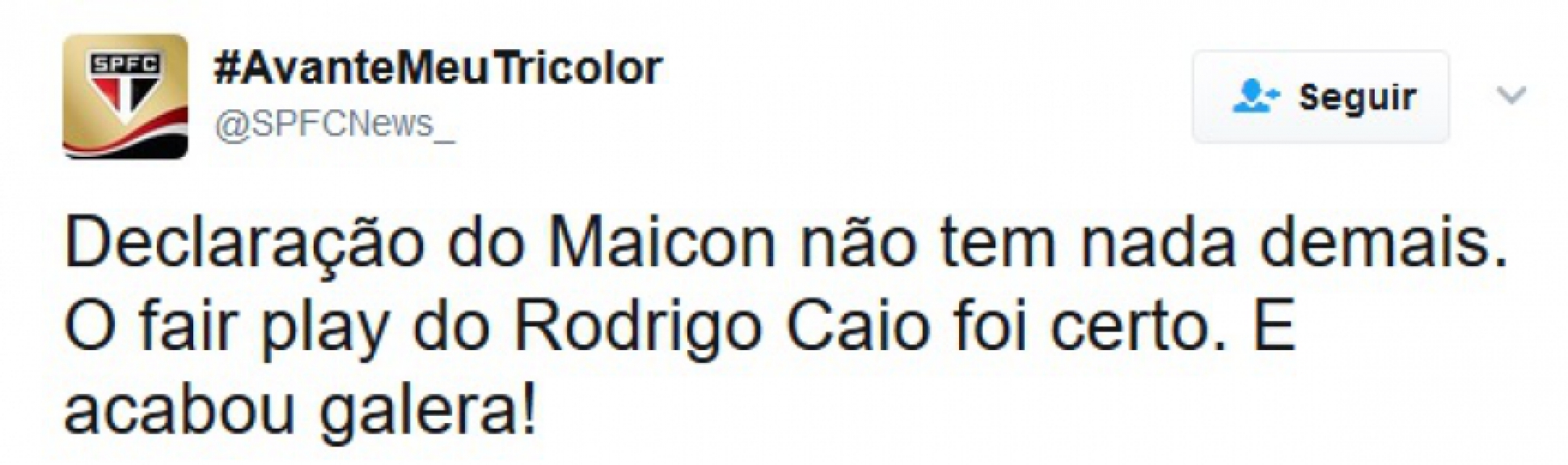 Maicon polemizou ao responder sobre atitude do seu companheiro de zaga. Declaração gerou críticas, elogios e piadas