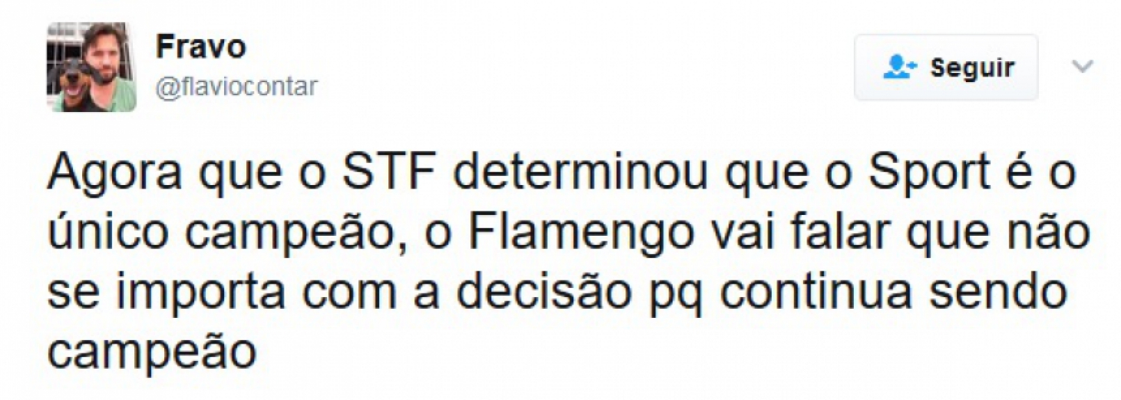Flamengo é alvo dos memes após decisão do STF