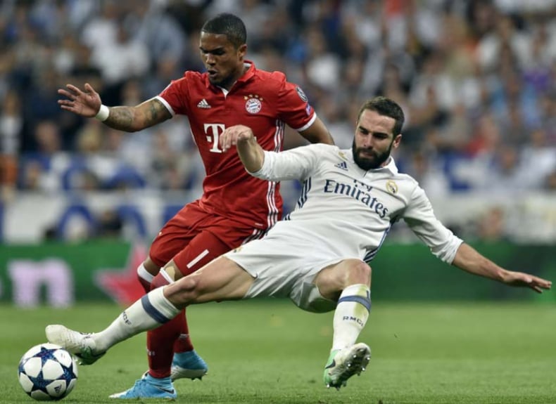 Douglas Costa e Carvajal - Real Madrid x Bayern de Munique