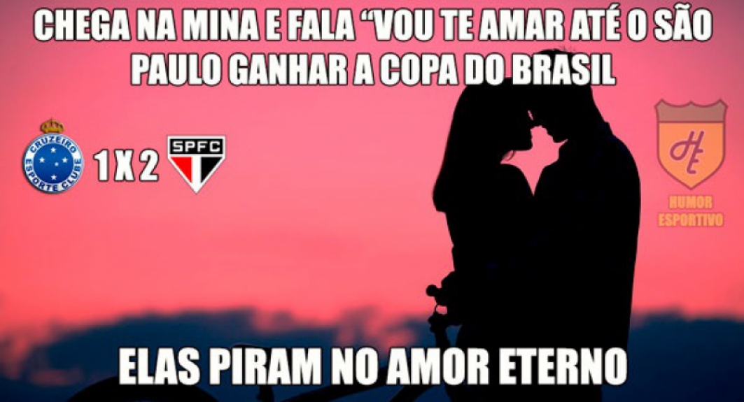 São Paulo sofreu com a zoeira após eliminação para o Cruzeiro na Copa do Brasil