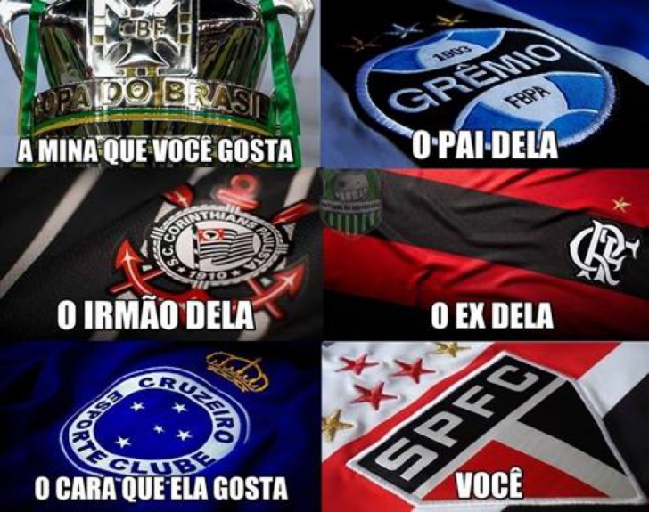 São Paulo sofreu com a zoeira após eliminação para o Cruzeiro na Copa do Brasil