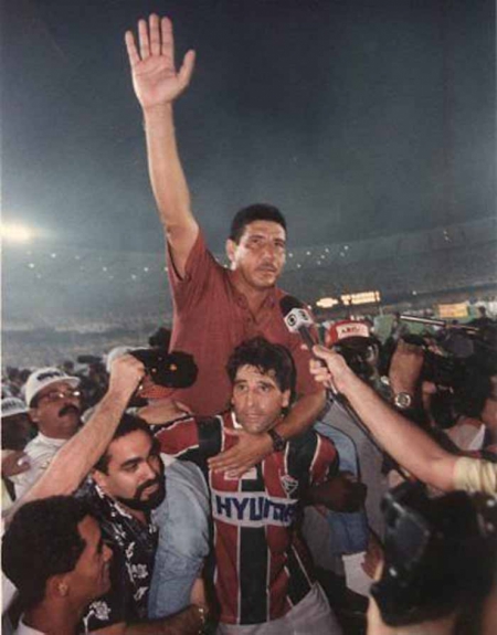 Joel Santana - como técnico do Fluminense em 1995