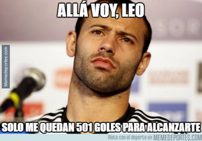 Memes brincam com primeiro gol de Mascherano a favor do Barça