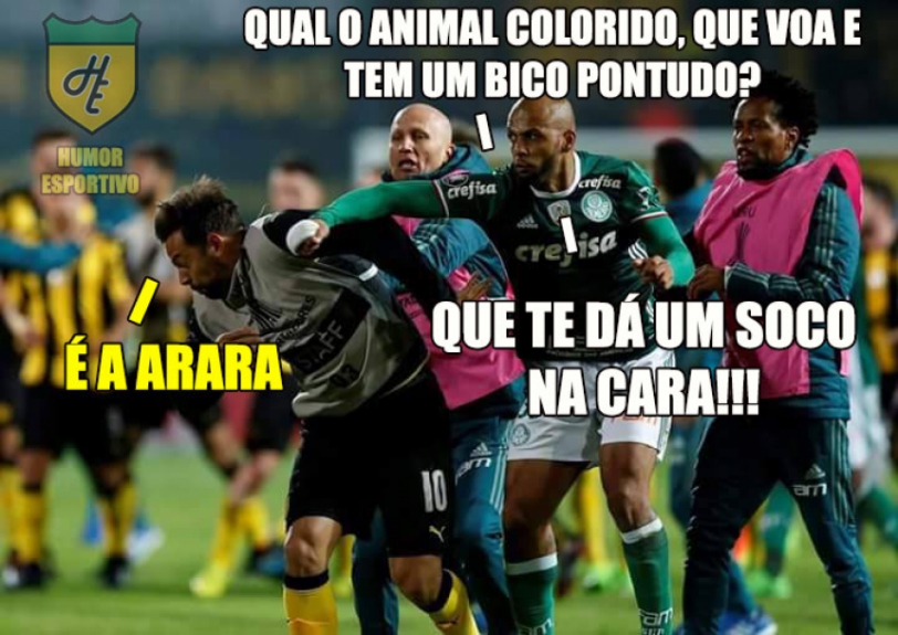 Os melhores memes da guerra do Palmeiras contra o Pañarol, em Montevidéu
