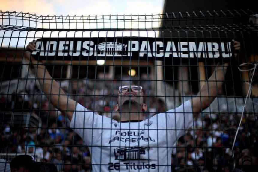 Pacaembu - Despedida do Corinthians em 2014 - Corinthians x Flamengo