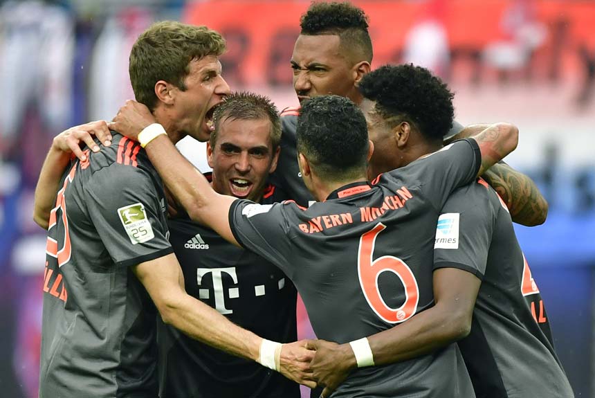 O Bayern de Munique conquistou o título por antecipação na Alemanha
