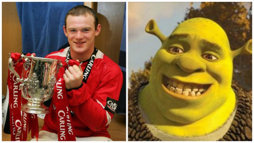 Rooney e Shrek