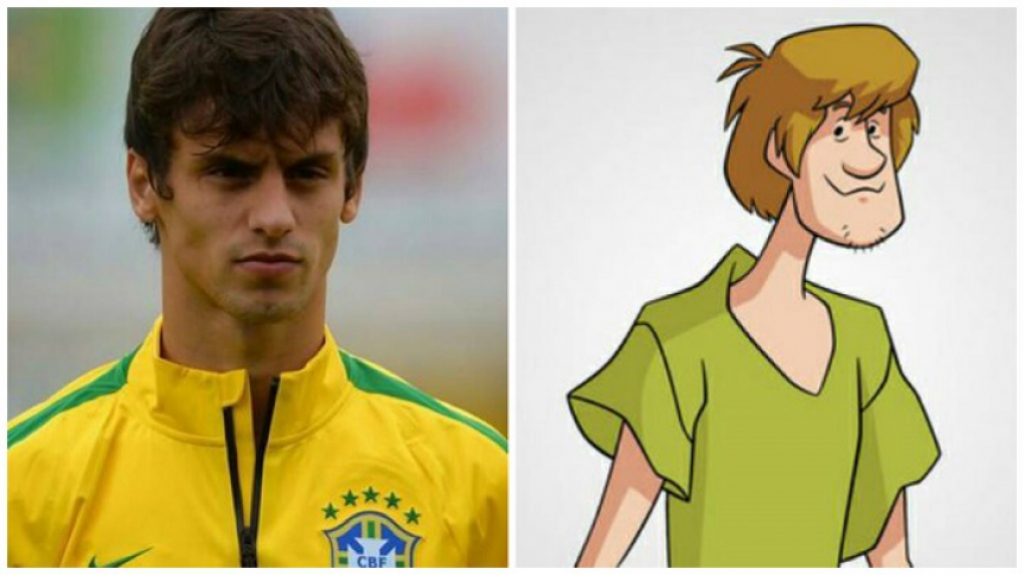 Rodrigo Caio e Salsicha