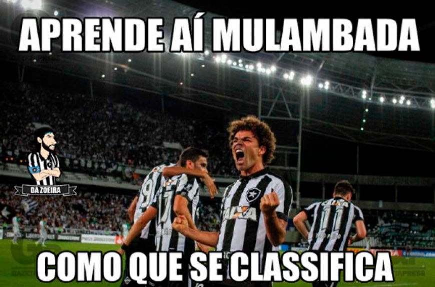 Os melhores memes da classificação do Botafogo na Libertadores
