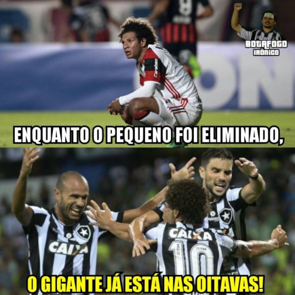 Os melhores memes da classificação do Botafogo na Libertadores