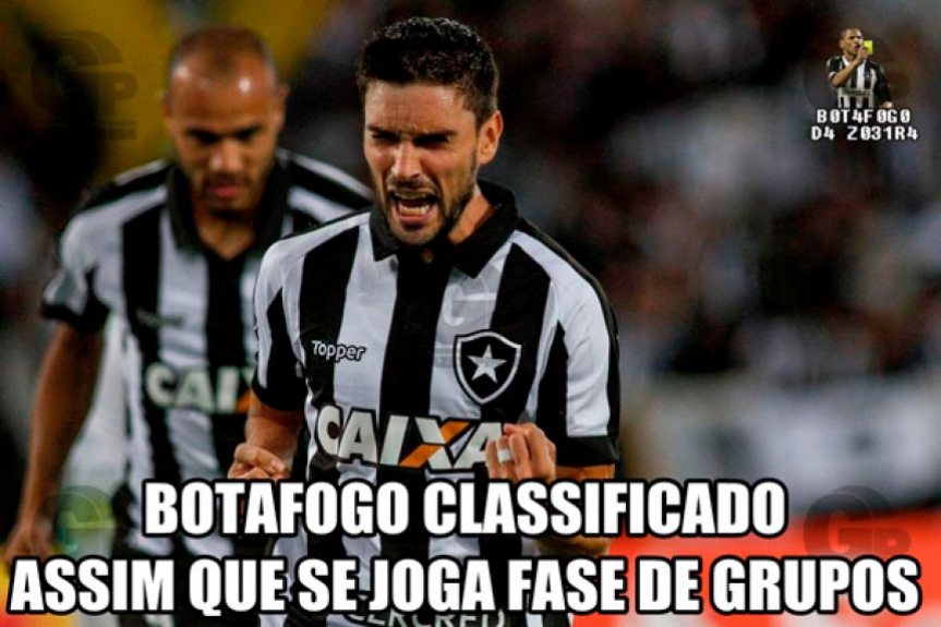 Os melhores memes da classificação do Botafogo na Libertadores