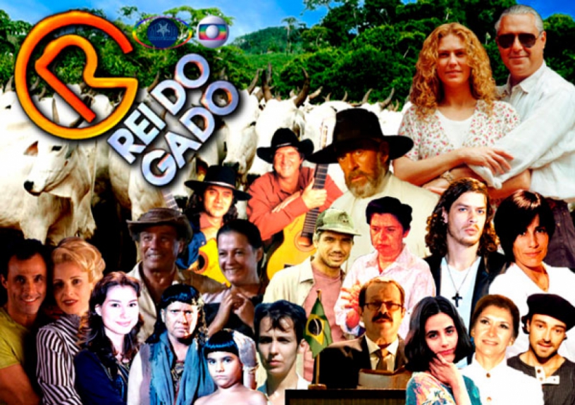'Rei do Gado' era a novela de sucesso da Globo