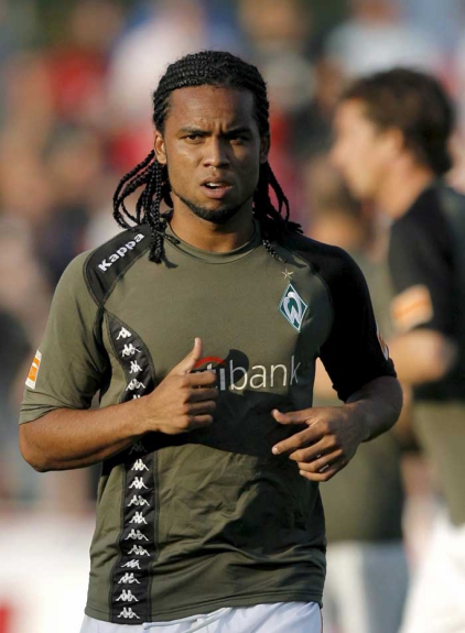 Carlos Alberto pelo Werder Bremen, da Alemanha - entre 2007 e 2008