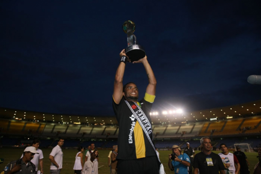 Carlos Alberto campeão da Série B de 2009 pelo Vasco