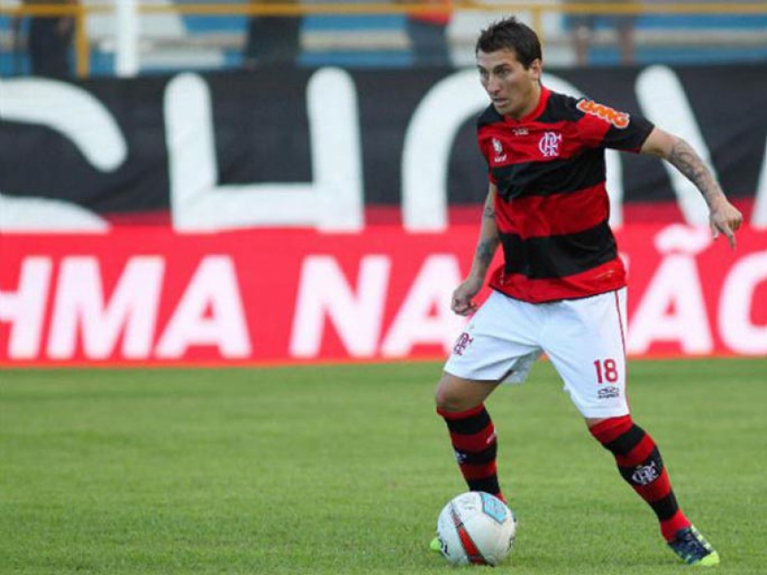 Botinelli - com a camisa do Flamengo