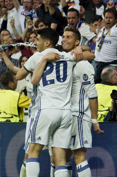 10º) Cristiano Ronaldo, que tem 25 gols pelo Real Madrid, é apenas o décimo colocado, com 50 pontos