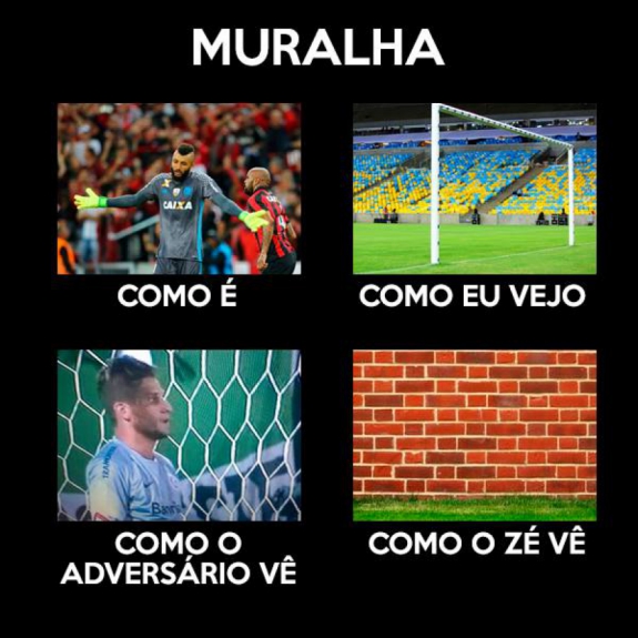 Rubro-negros mostraram insatisfação com falhas de Alex Muralha