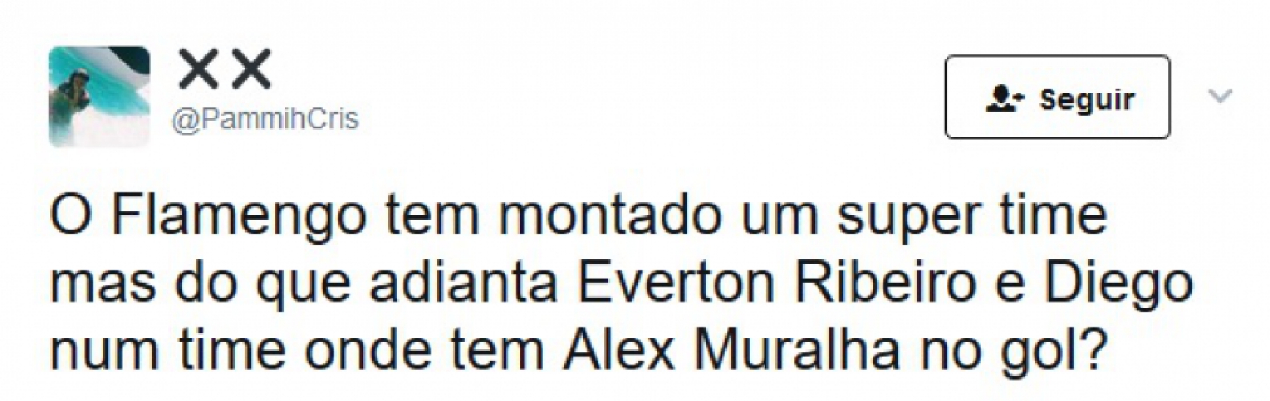 Rubro-negros mostraram insatisfação com falhas de Alex Muralha