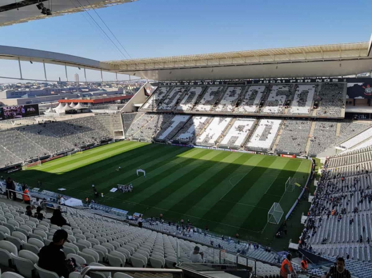 Mosaico na Arena Corinthians