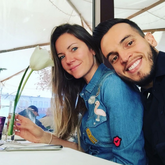 Rafaele Marinato, esposa de Guilherme Marinato, da Seleção da Rússia