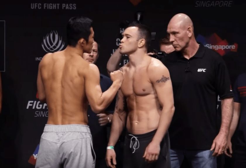 Colby Covington manda 'beijinho' para Dong Hyun Kim como forma de provocação