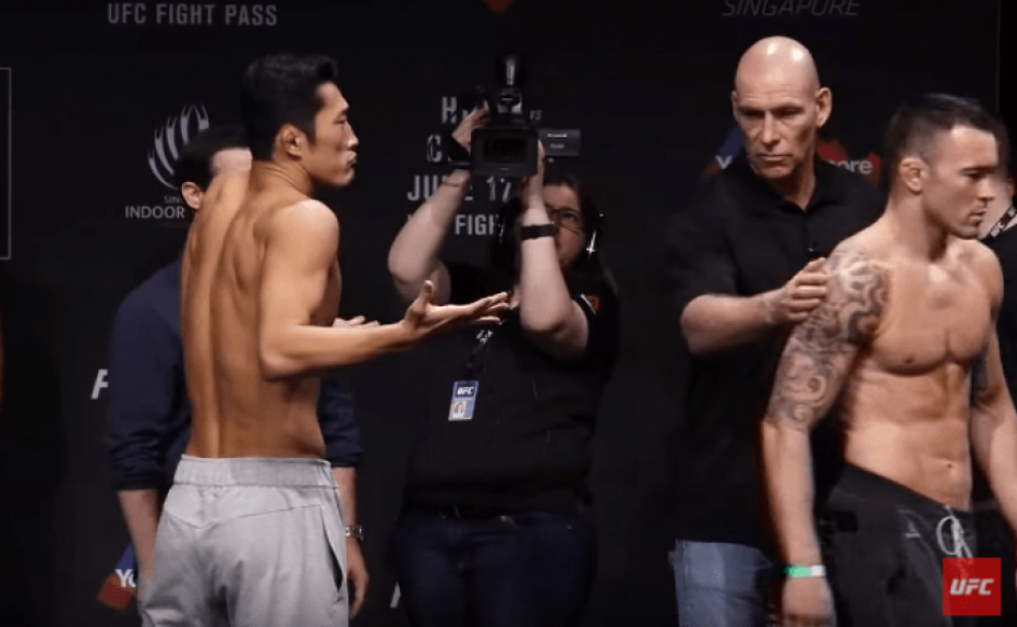 Dong Hyun Kim não entende brincadeira de Colby Covington