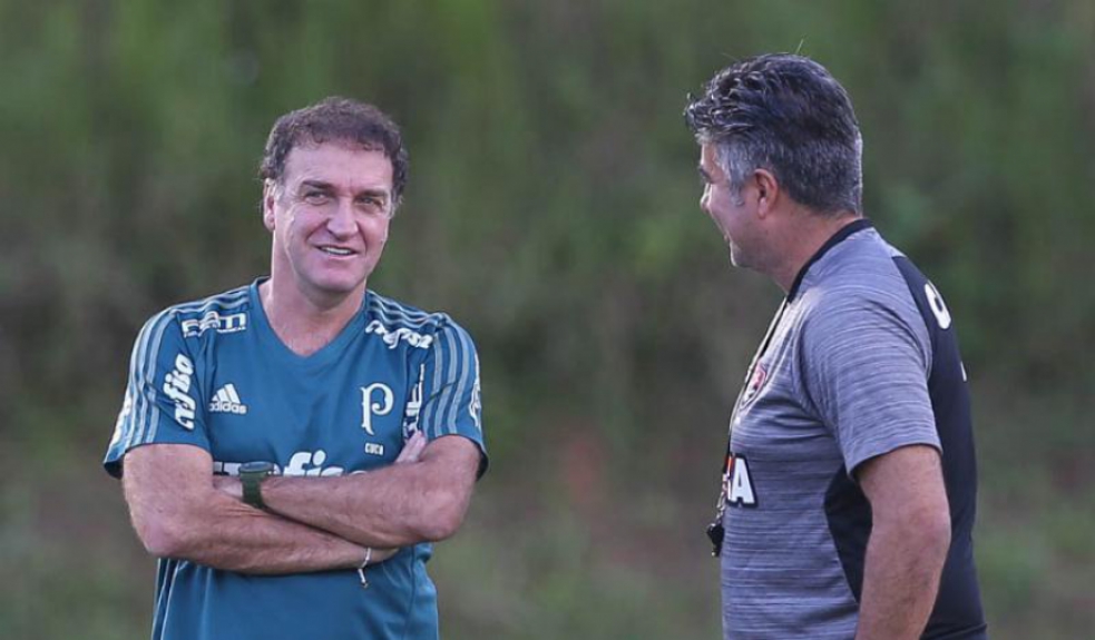Cuca e Gallo, técnico do Vitória