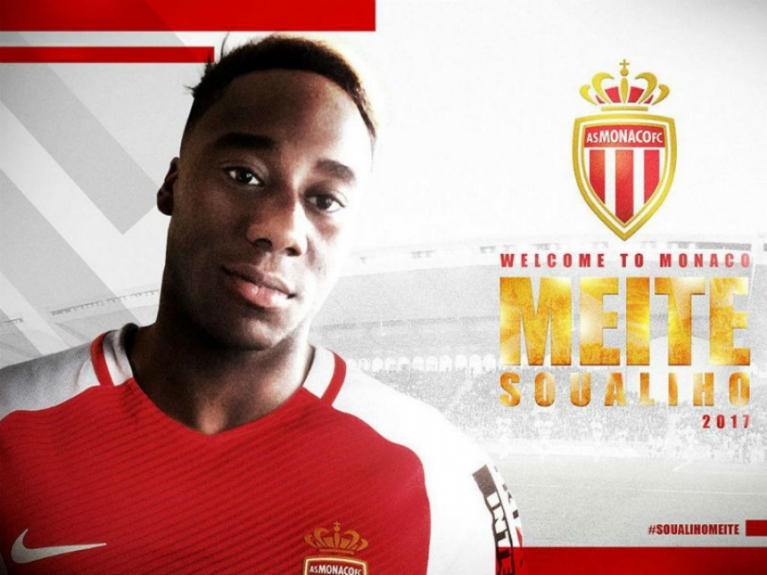 Soualiho Meité foi anunciado como novo reforço do Monaco para a próxima temporada