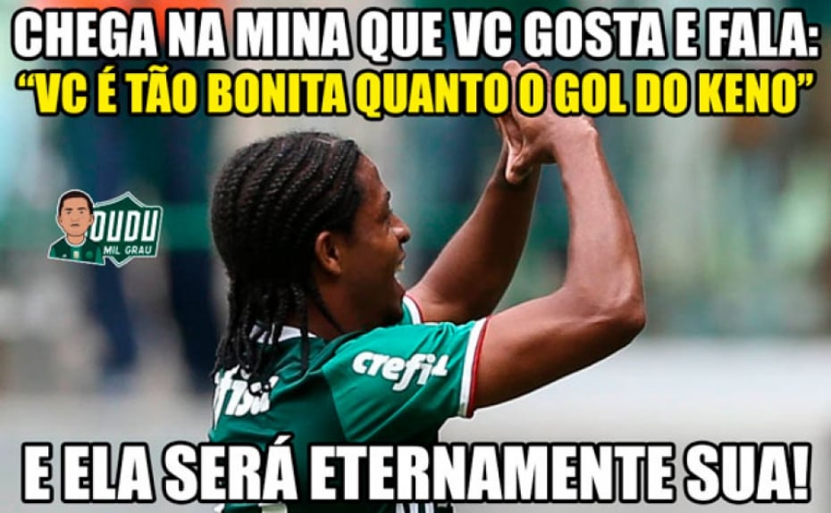 Goleada fora de casa empolgou os torcedores do Verdão